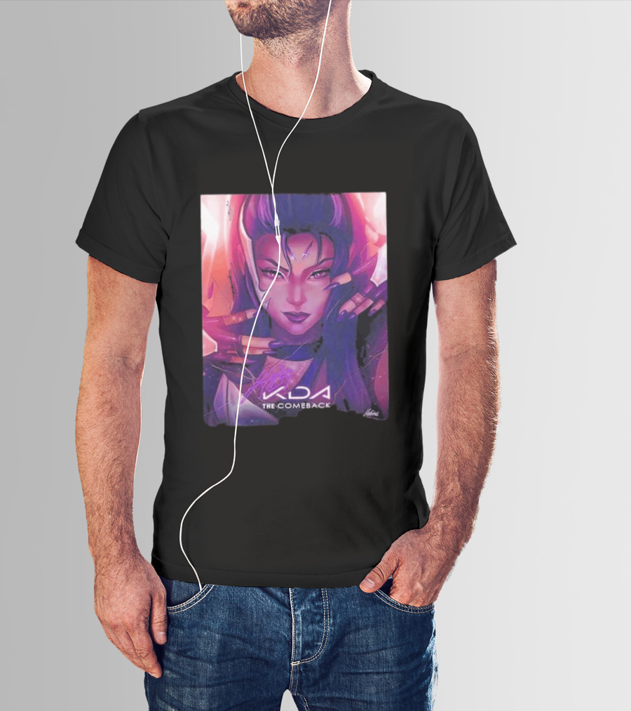 Kaisa KDA The Comeback Arcane League Of Legends By Nikkotari T-Shirt