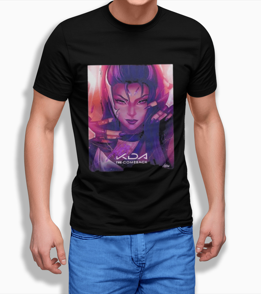 Kaisa KDA The Comeback Arcane League Of Legends By Nikkotari T-Shirt
