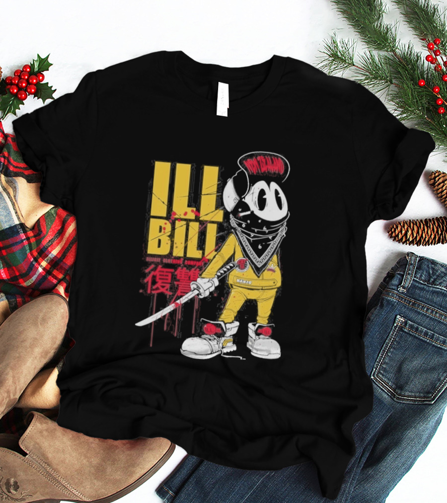 Ill Bill Redrat Illicit Drippy Character With Red And Yellow Details T-Shirt