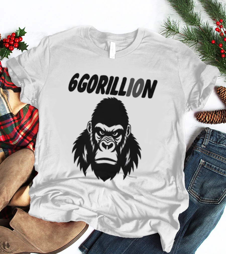 6gorillion Gorilla Face T-Shirt