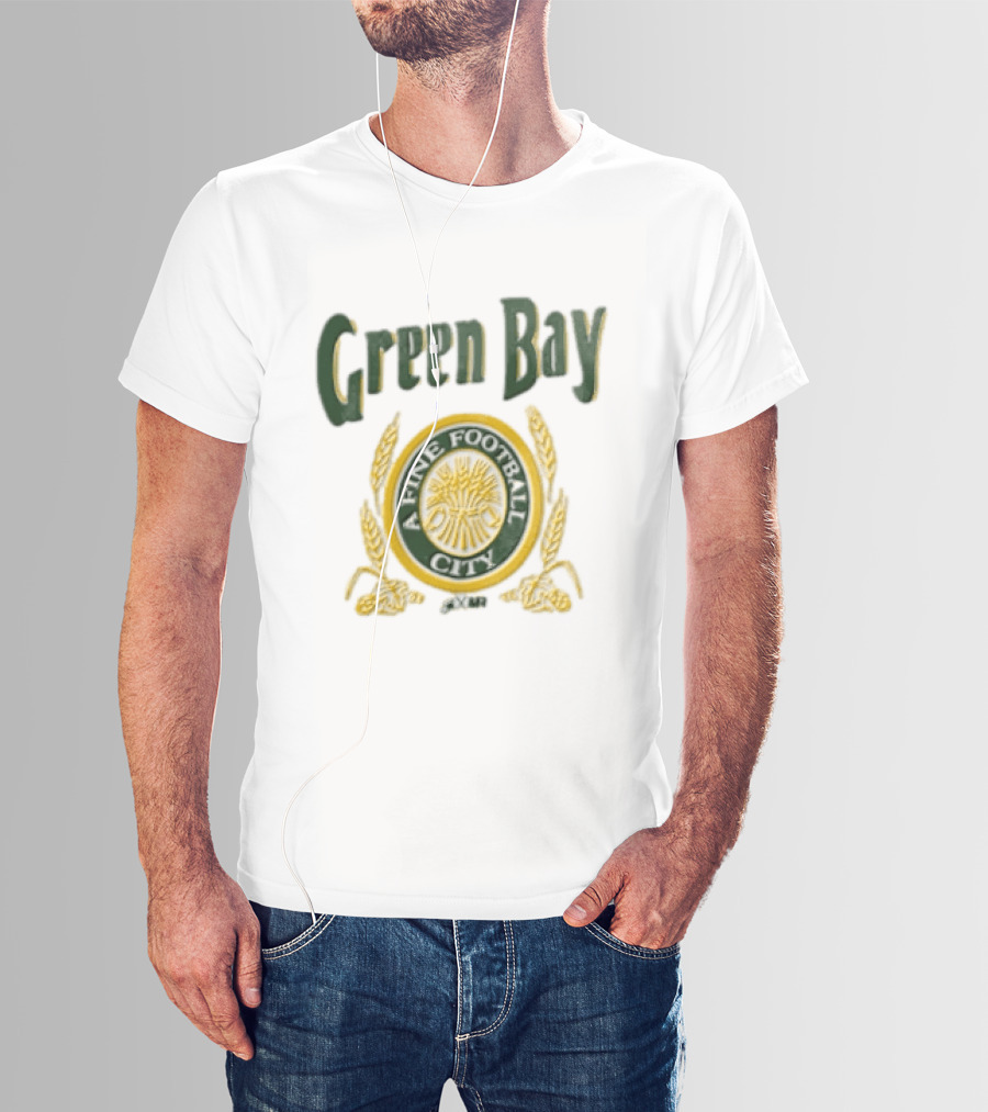 Green Bay A Fine Football City T-Shirt
