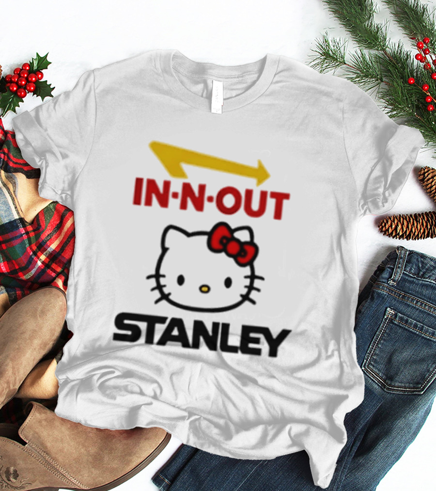 In N Out Hello Kitty Stanley Collaboration T-Shirt