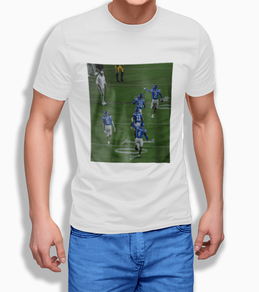 Ole Miss Rebels Aguero Clardy Braxton K Thomas Perkins Football Team Action Scene T-Shirt