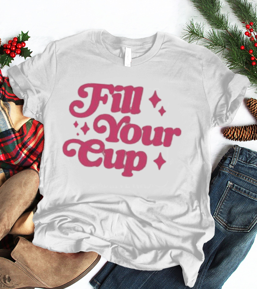 Swig Store Fill Your Cup Tan Camo T-Shirt