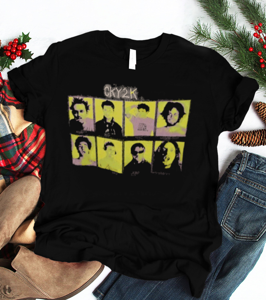 CKY 2K Cast Collage Faces And Names T-Shirt