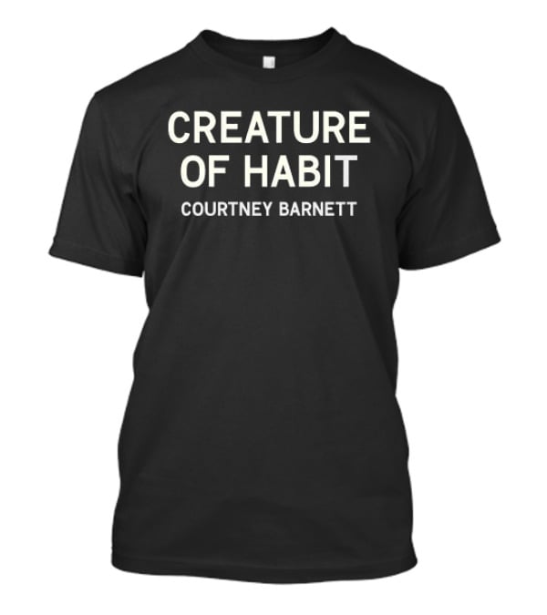 Courtney Barnett Creature Of Habit North America Tour 2026 T-Shirt