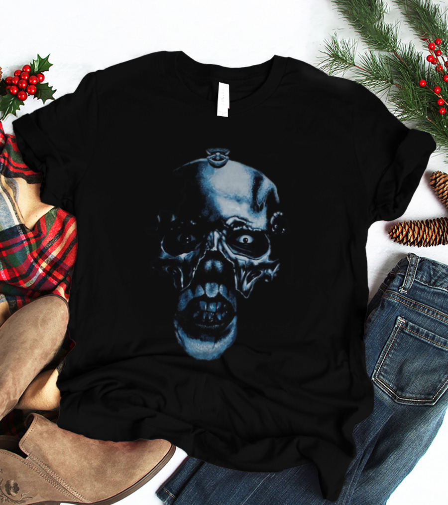Impericon Ghost Skull Face Creepy Horror Teef T-Shirt