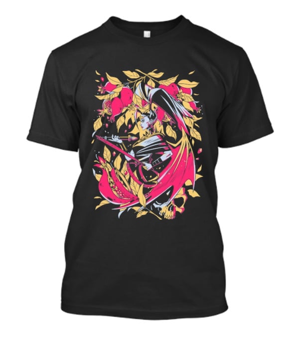 Hades First Of The Furies Mythical Foliage Sword T-Shirt