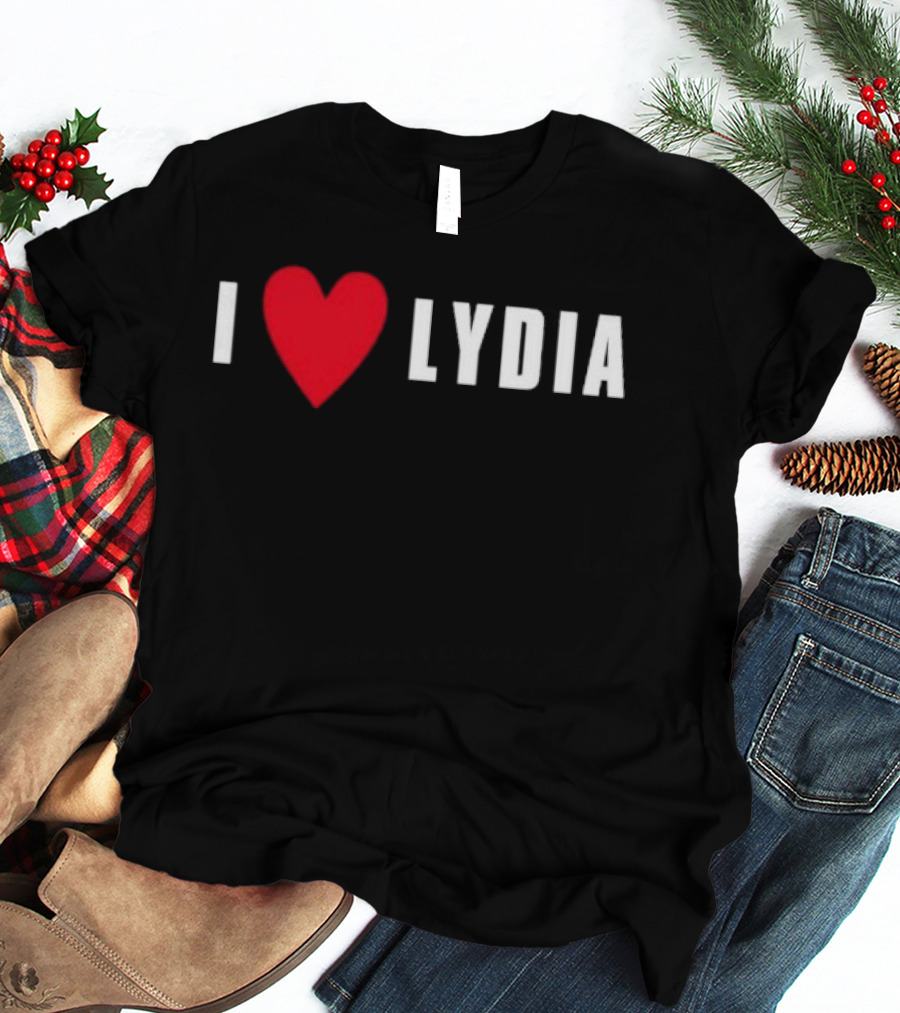 Kori King I Love Lydia Heart T-Shirt