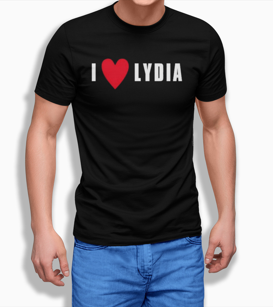 Kori King I Love Lydia Heart T-Shirt
