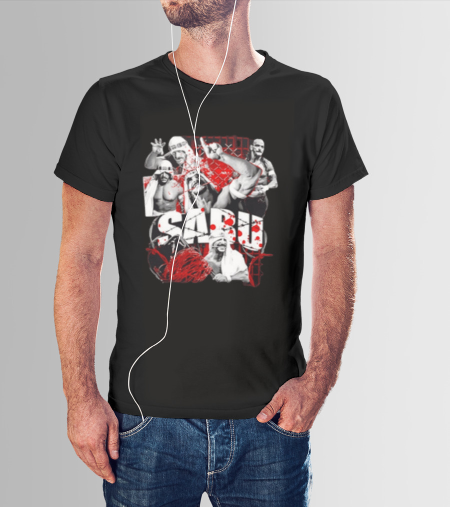 Sabu Homicidal Suicidal Genocidal Wrestling Legend T-Shirt