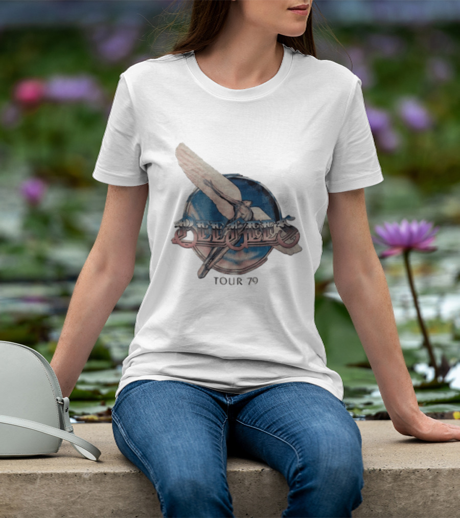Bee Gees Winged Figure Flying Tour 79 T-Shirt