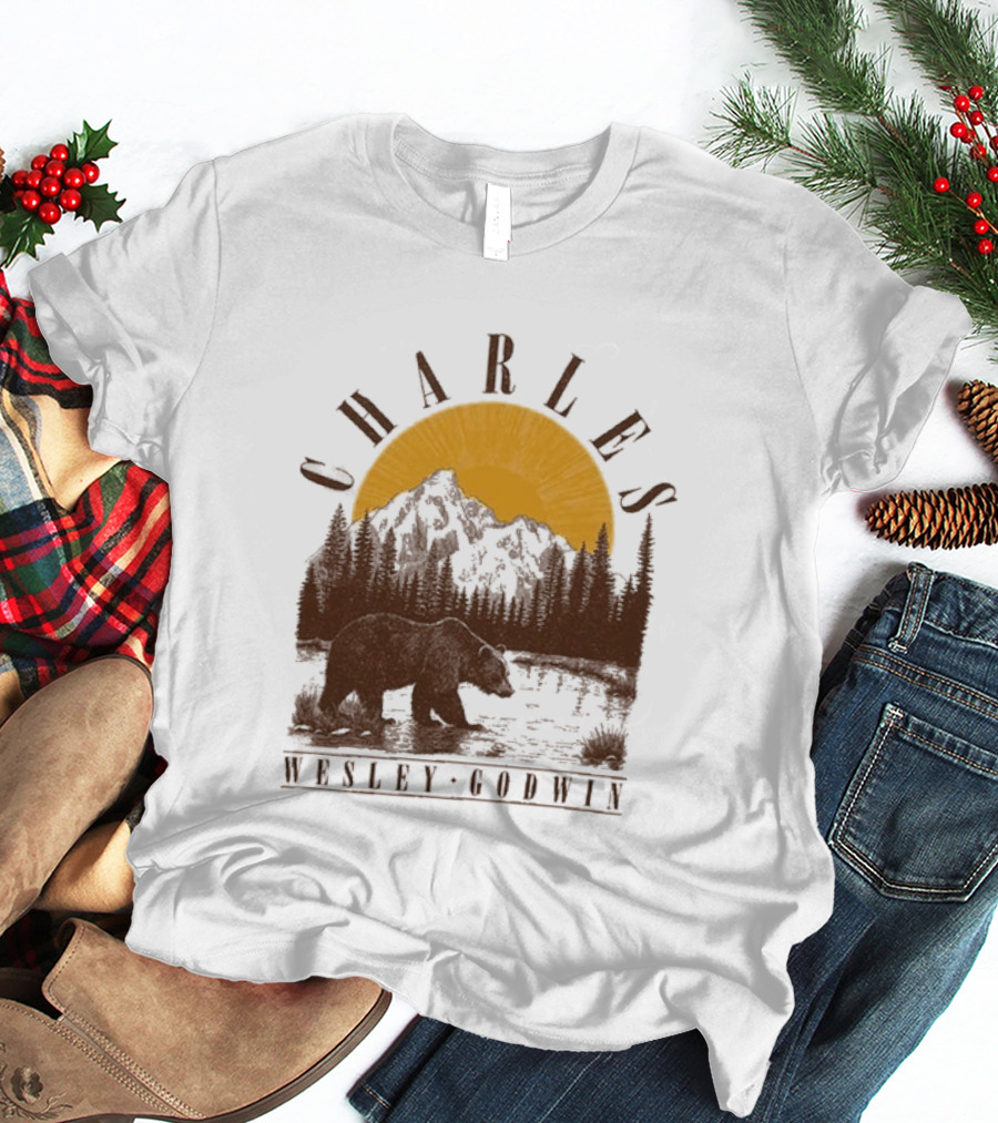 Charles Wesley Godwin Bear Mountain Sunset Forest T-Shirt