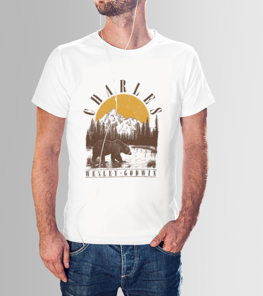 Charles Wesley Godwin Bear Mountain Sunset Forest T-Shirt