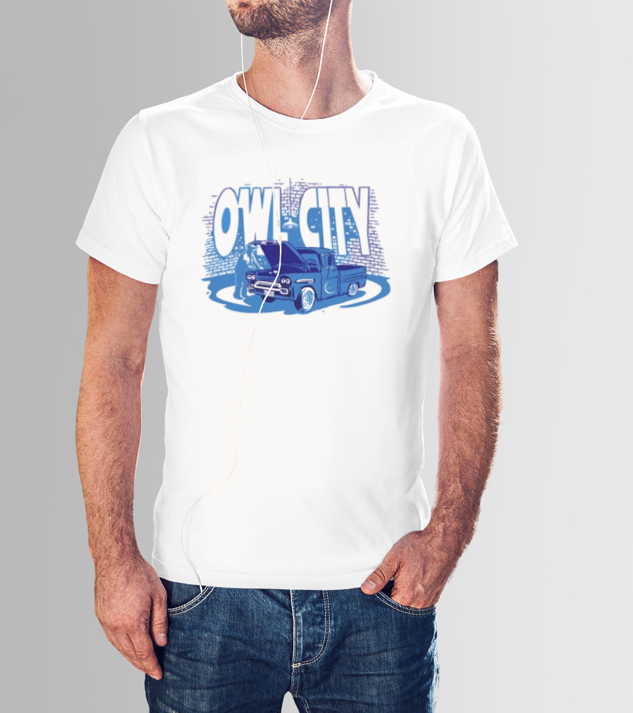 Owl City Vintage Truck Breakdown T-Shirt