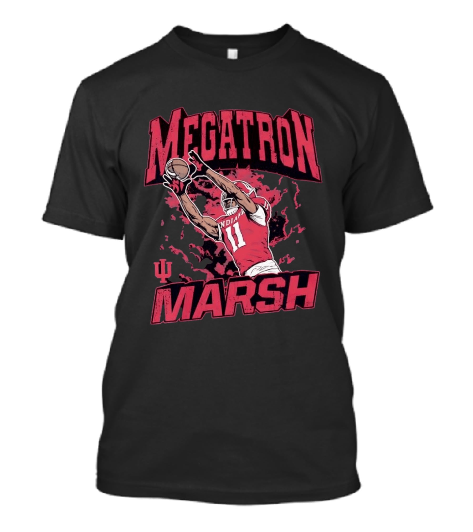 Megatron Marsh Indiana Hoosiers No 11 Football T-Shirt