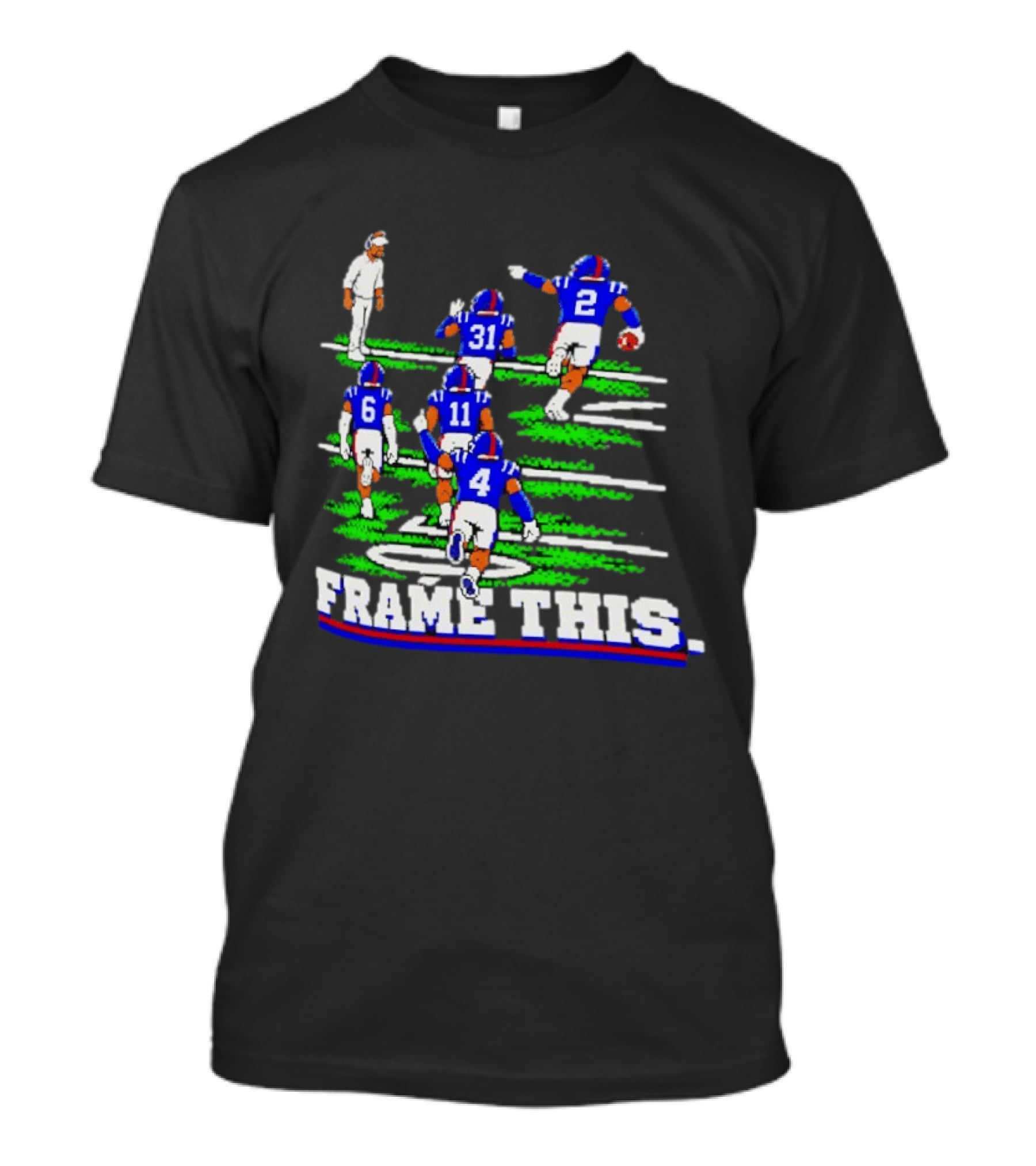 Ole Miss Rebels Lane Kiffin LSU Tigers Frame This Pixel Football Moment T-Shirt