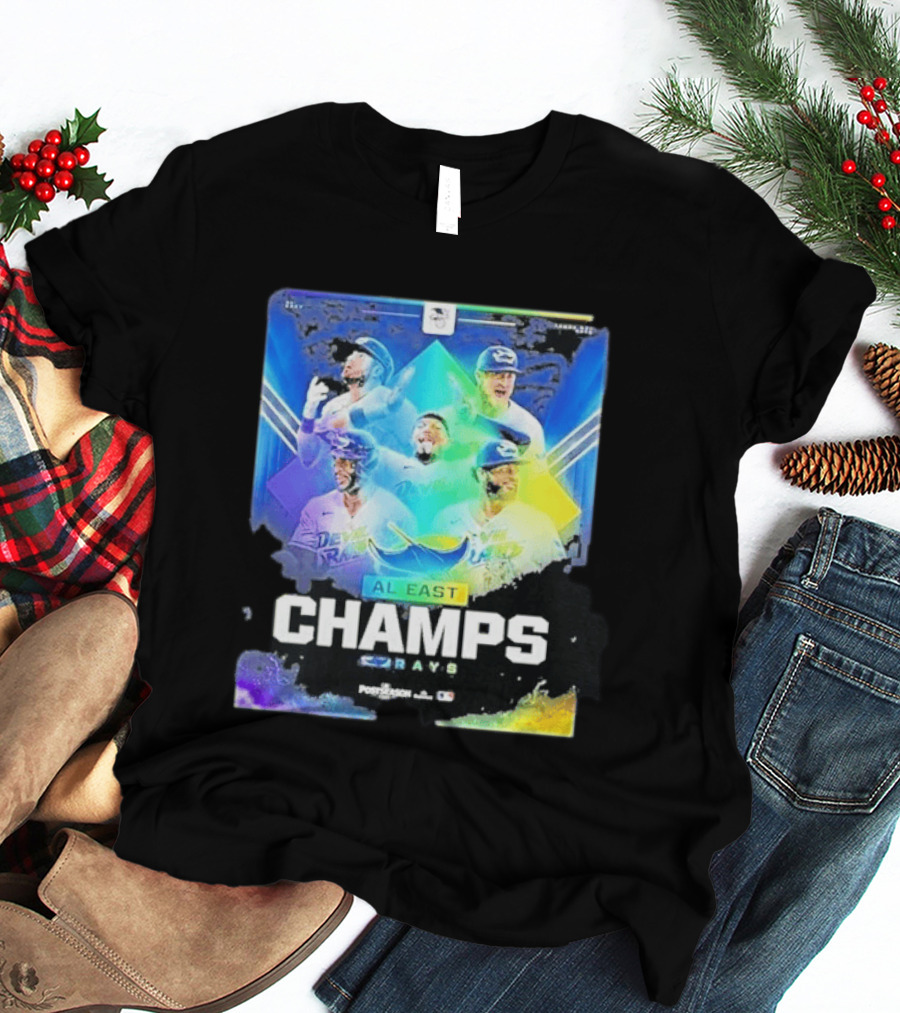 Postseason Al East Champs Rays Fifth Time Original Tampa Bay 2026 T-Shirt
