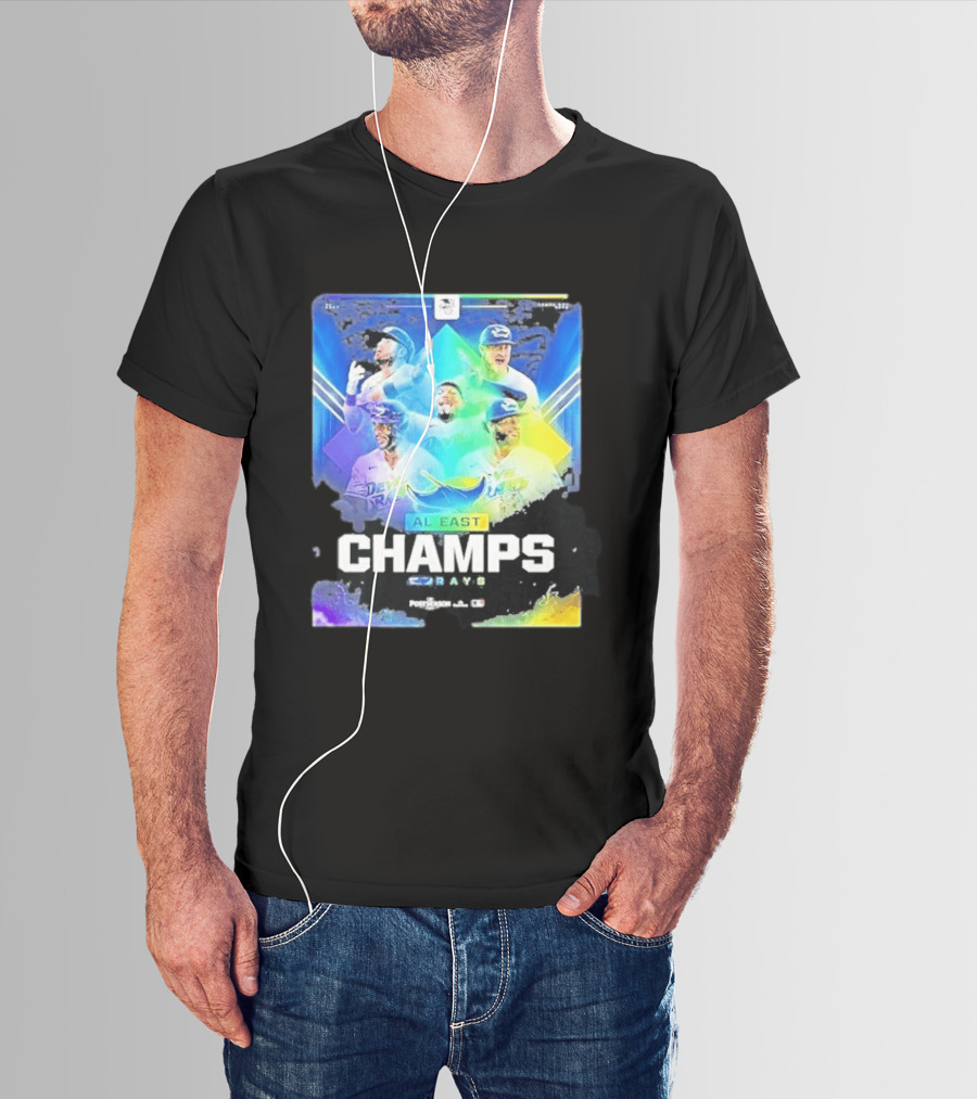 Postseason Al East Champs Rays Fifth Time Original Tampa Bay 2026 T-Shirt