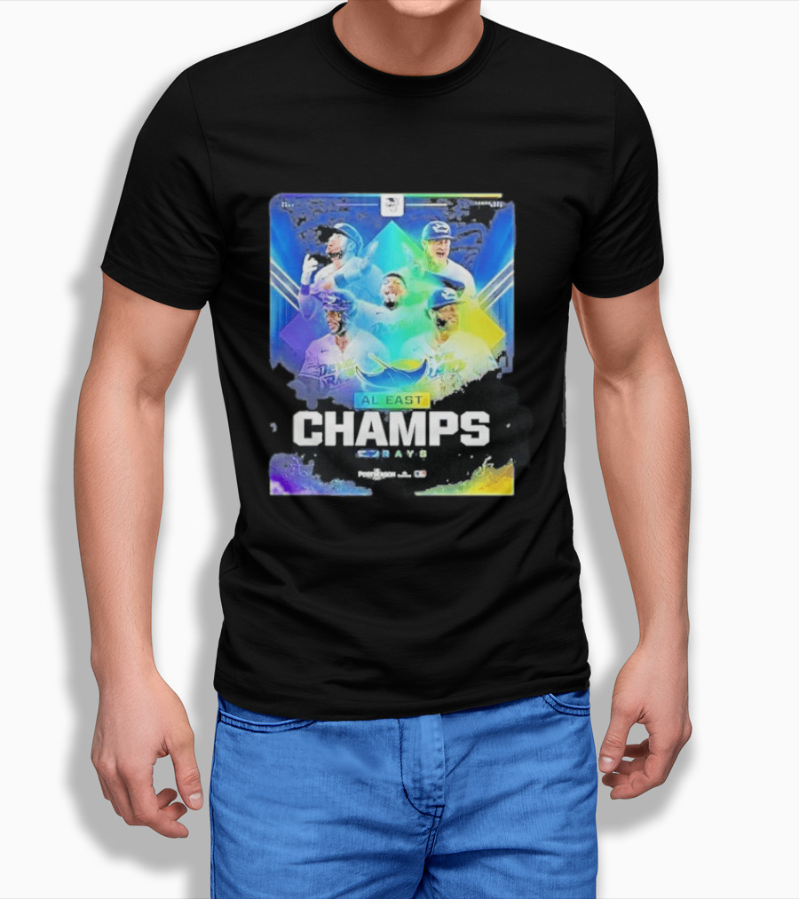 Postseason Al East Champs Rays Fifth Time Original Tampa Bay 2026 T-Shirt