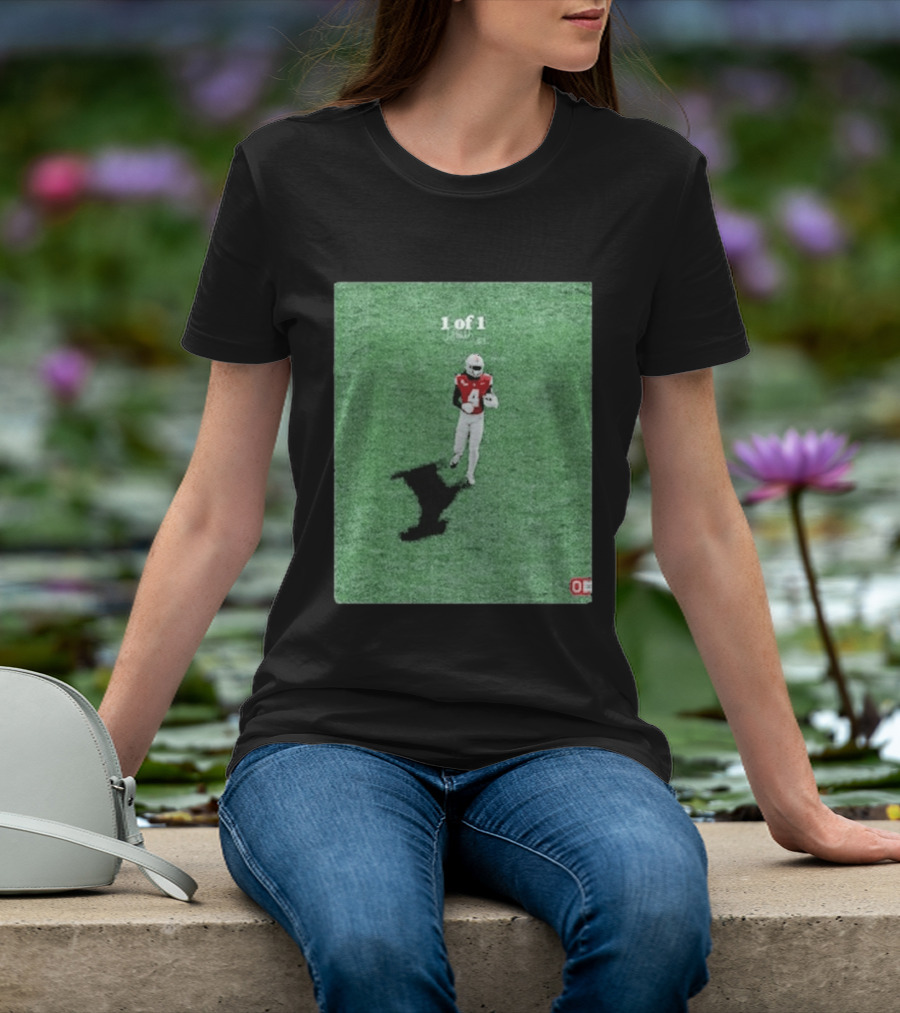 1 Of 1 Jeremiah Smith Ohio State Buckeyes Goat Shadow Football T-Shirt