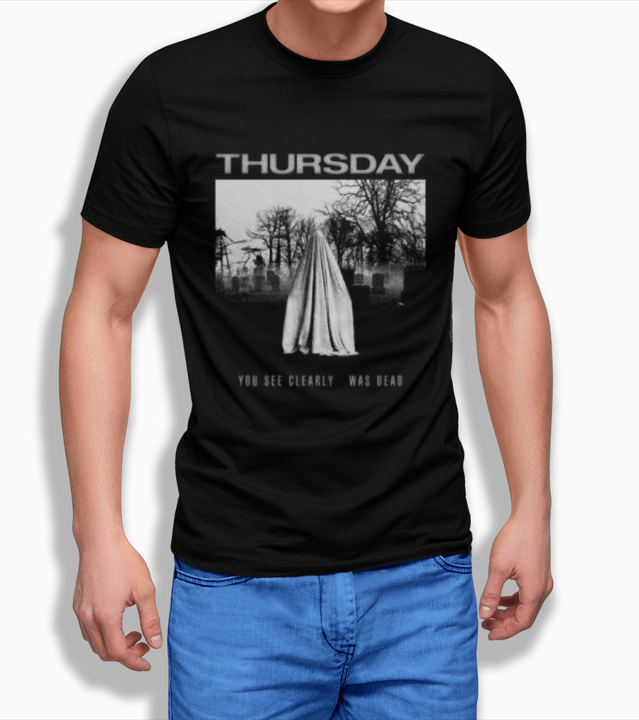 Thursday Store Common Graves New Jersey Emo Band 2002 T-Shirt
