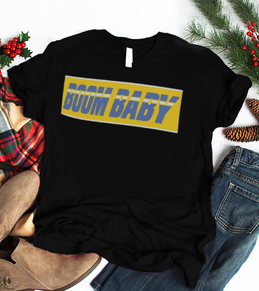 Reggie Miller Boom Baby Indiana Pacers Basketball Phrase T-Shirt
