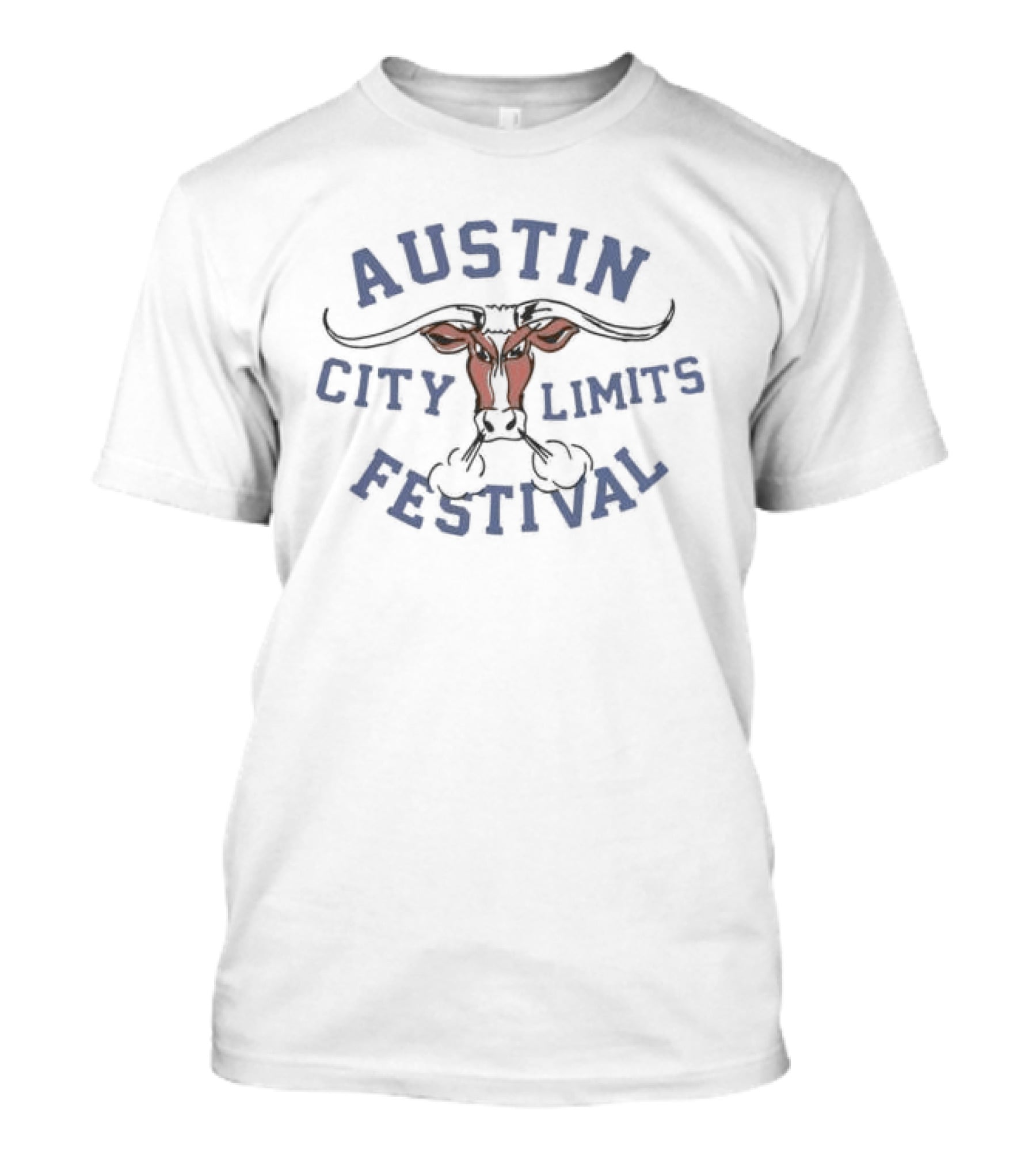 Austin City Limits Festival Longhorn Crewneck T-Shirt