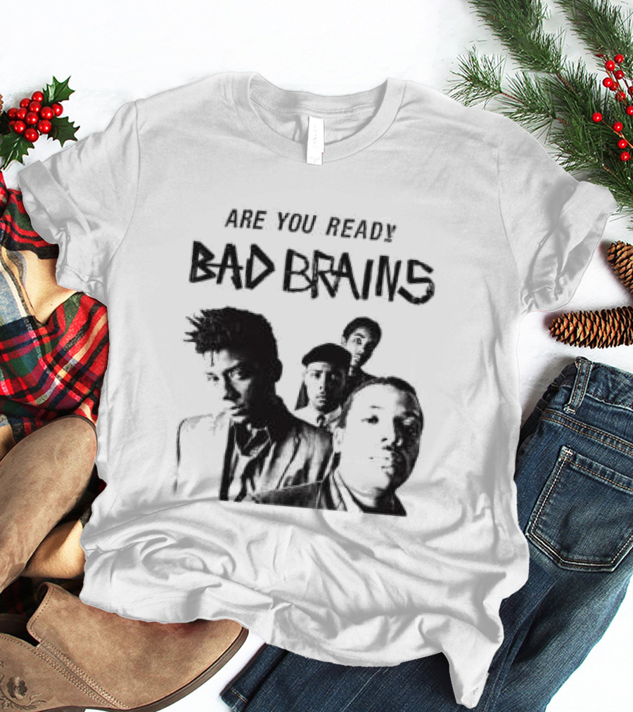 Bad Brains Are You Ready Punk Band T-Shirt