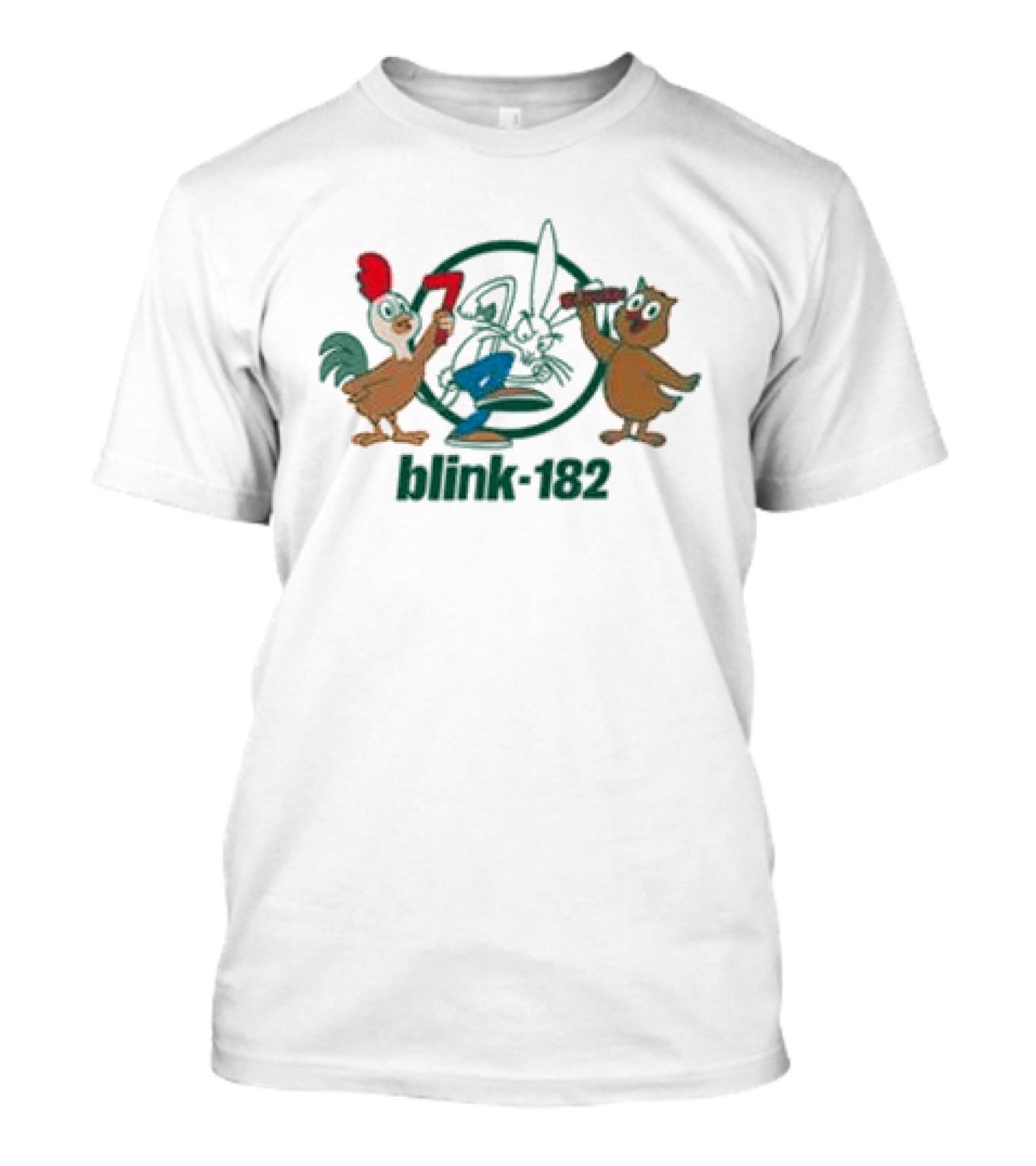 7 11 Blink 182 Bunny Friends Longsleeve Chicken Duck T-Shirt