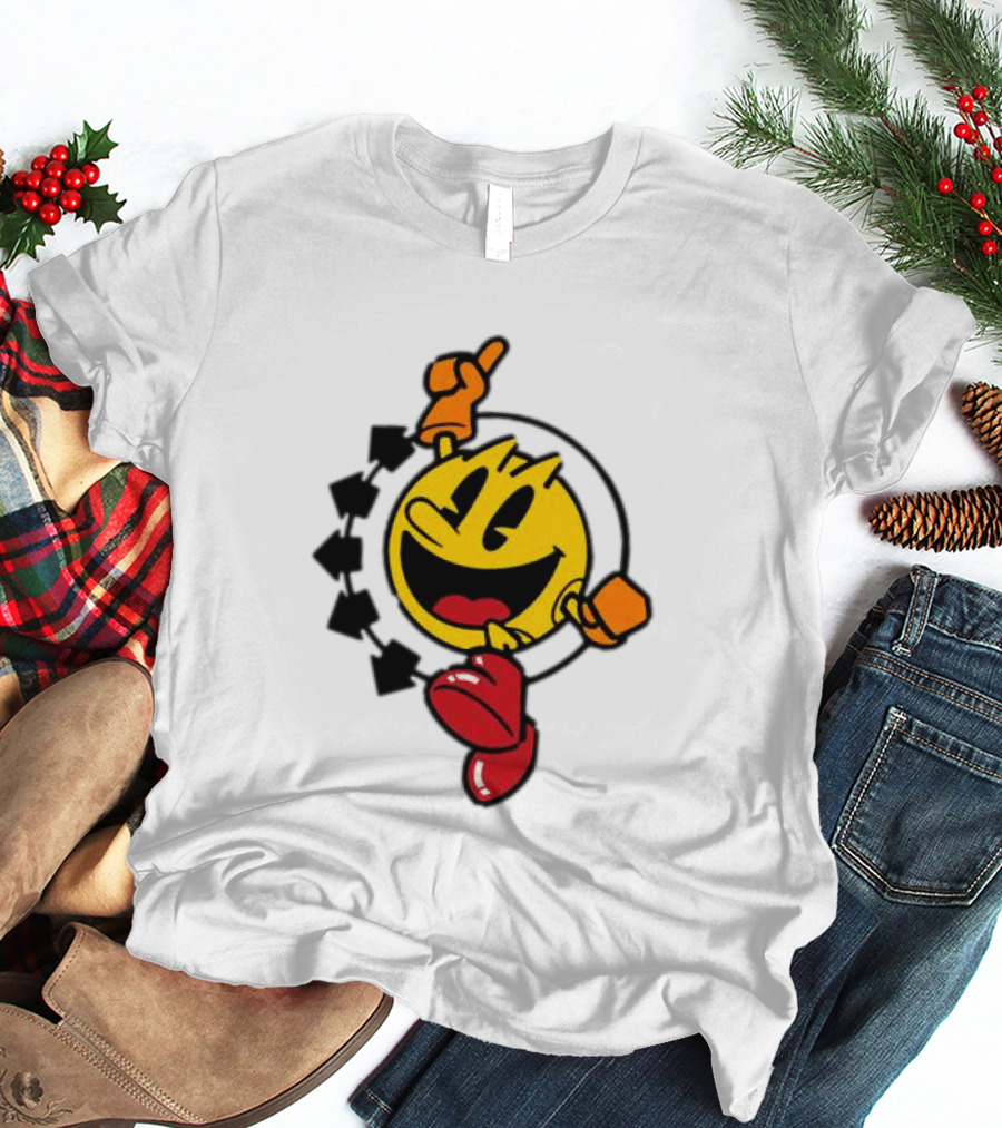 Pac Man X Blink 182 Smiley Collaboration T-Shirt
