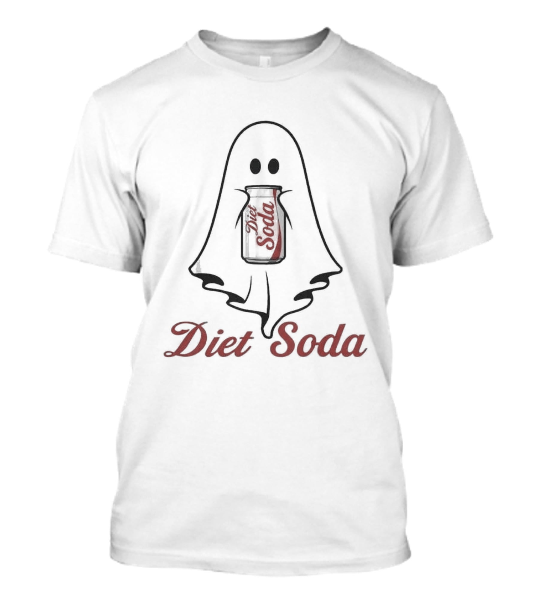 Diet Soda Ghost Halloween T-Shirt