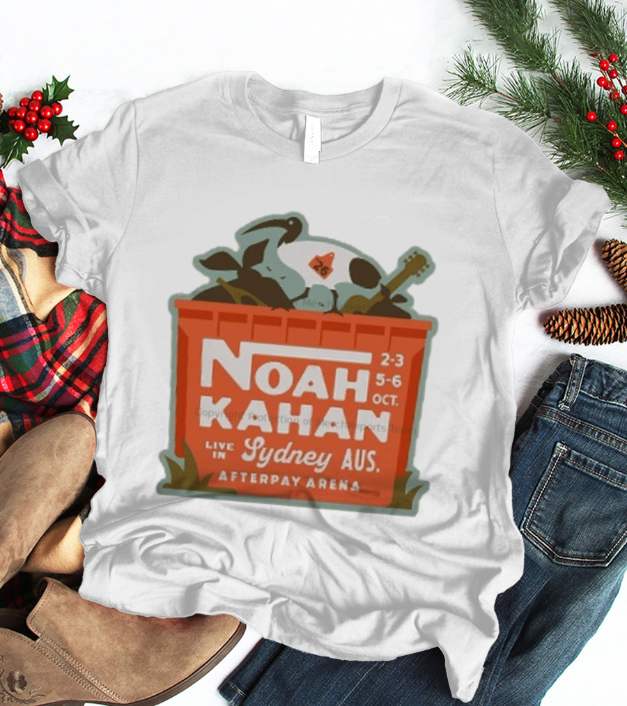 Noah Kahan Live In Sydney AUS Afterpay Arena October 2 3 5 6 2026 T-Shirt