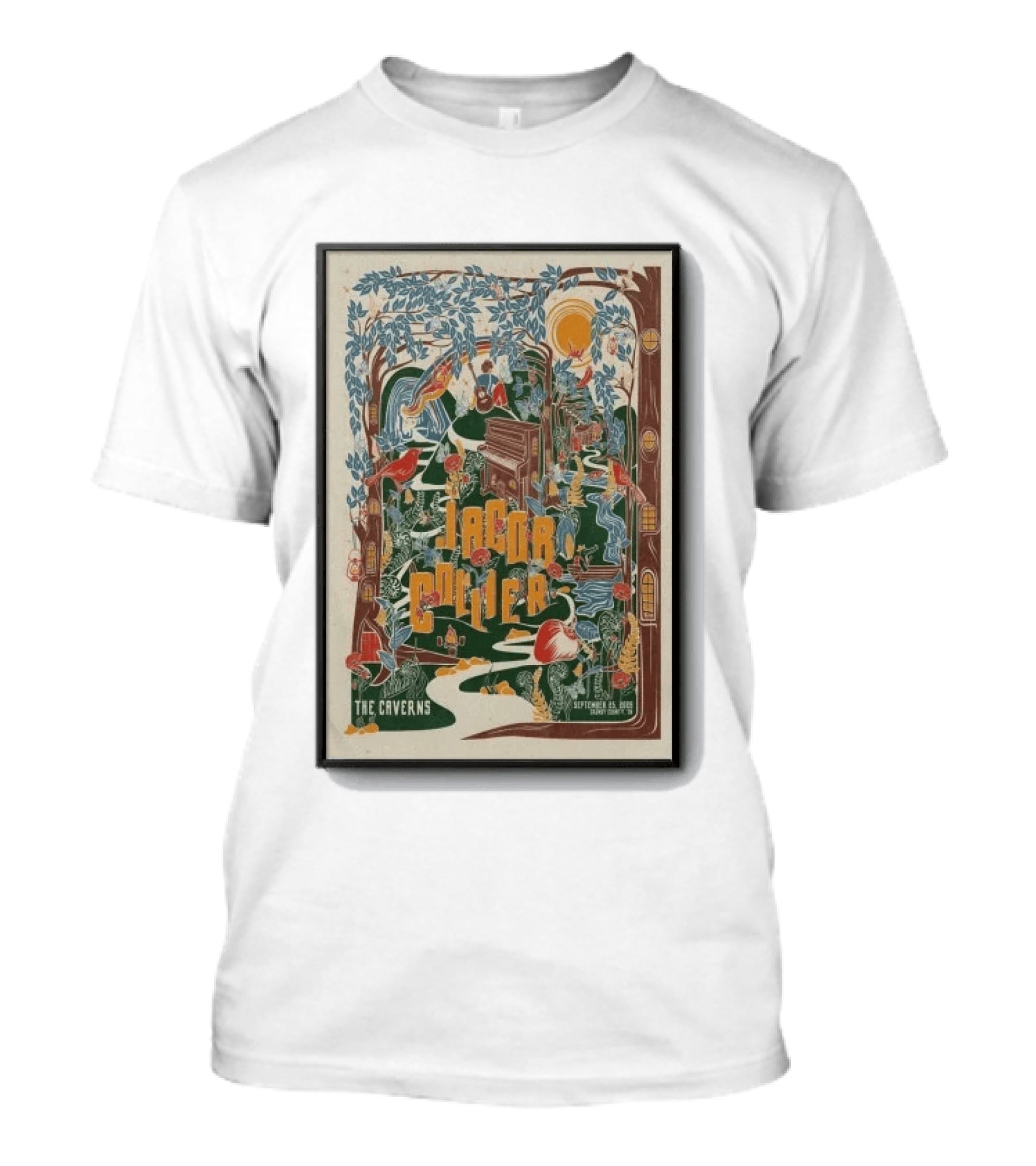 Jacor Collier Live At The Caverns September 25 2026 Grundy County TN T-Shirt