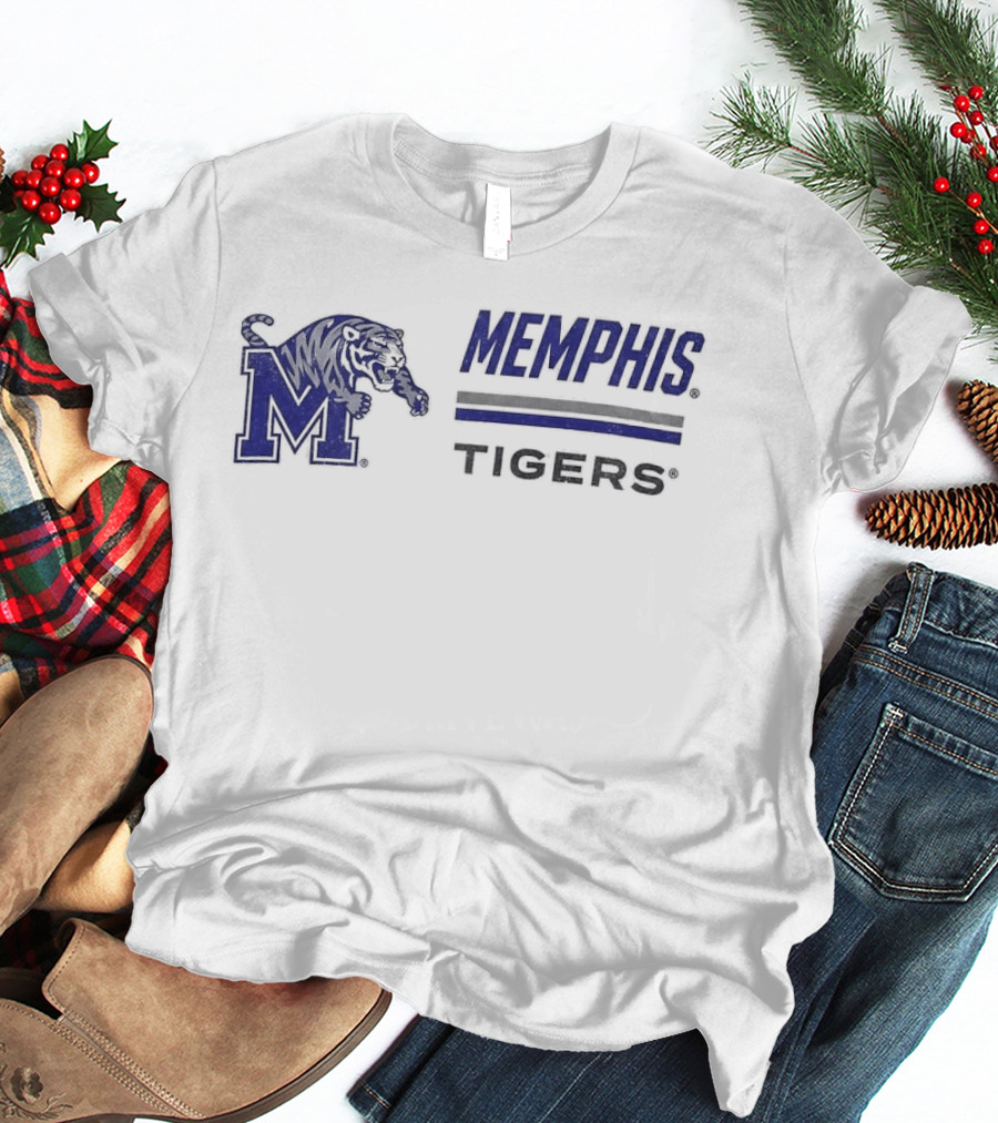 Tatum Bittick Memphis Tigers M Logo Football Basketball Fan T-Shirt