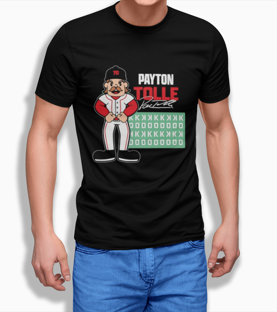 Payton Tolle Boston Red Sox K Tracker T-Shirt