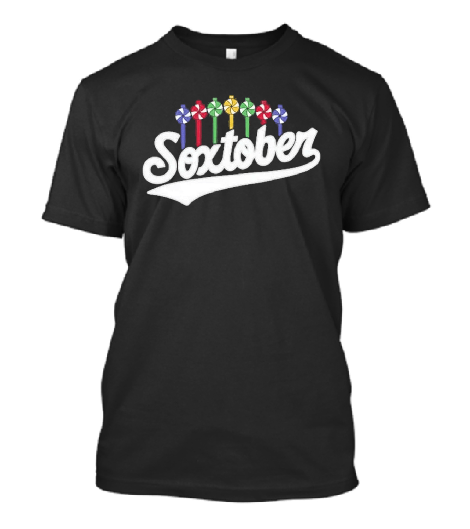 Soxtober Boston Red Sox Playoff Celebration Candy T-Shirt