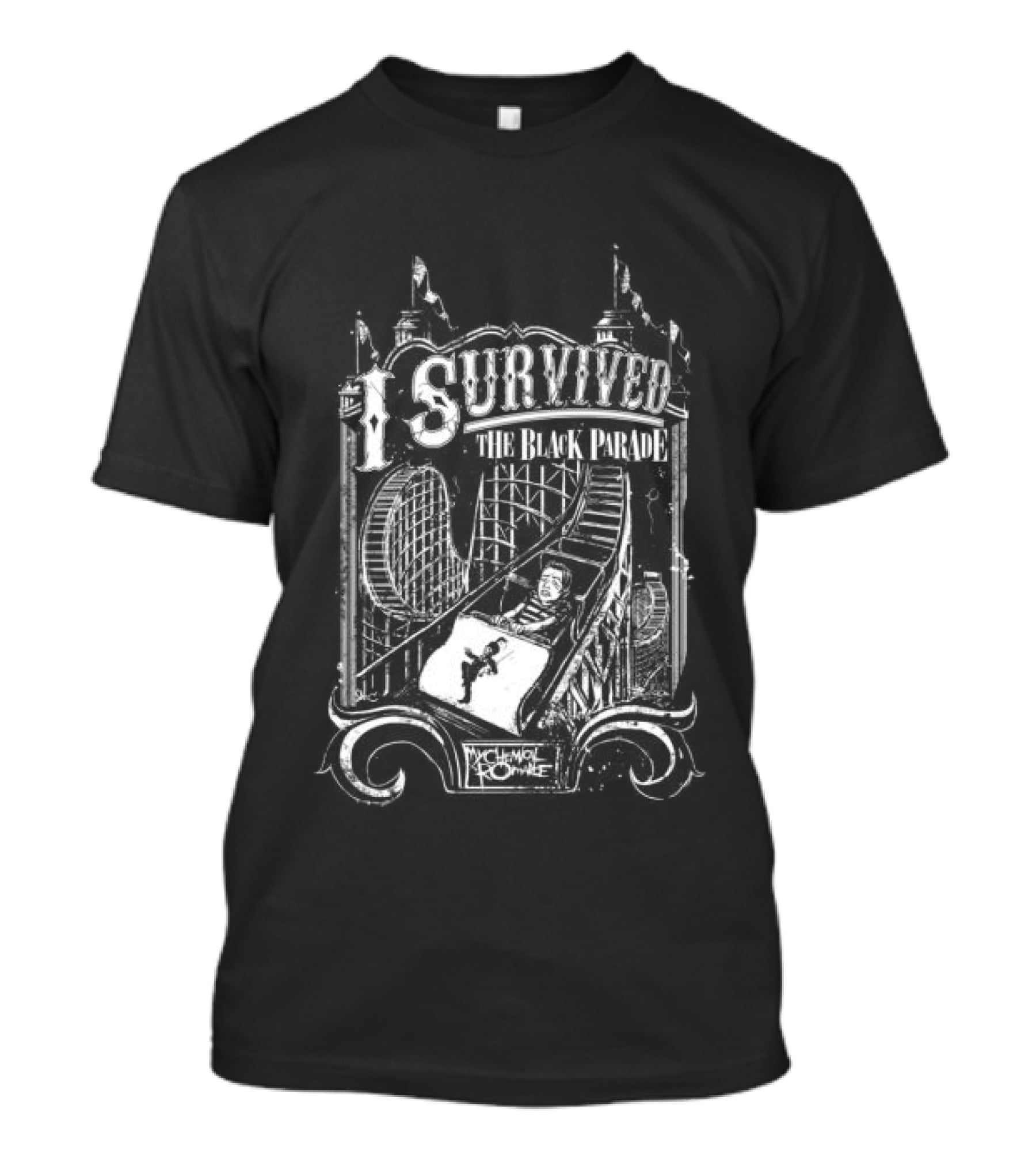 My Chemical Romance I Survived Haunted House T-Shirt