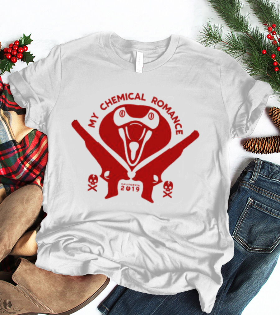 My Chemical Romance Cobrahead 2011 Guns And Snake T-Shirt