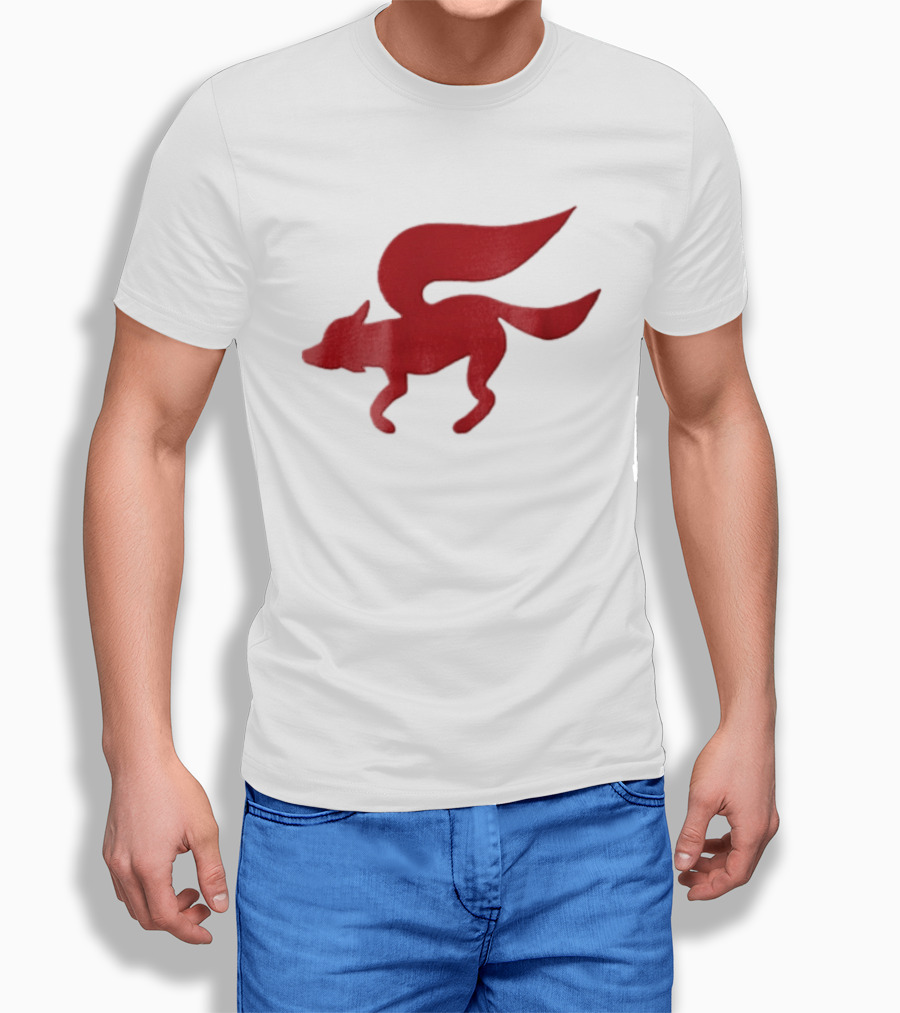 Flying Red Fox Tail Mythical Creature T-Shirt