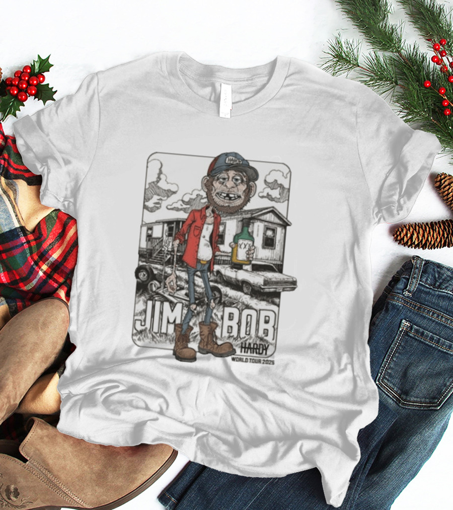 Jim Bob Hardy World Tour 2025 XX Country T-Shirt