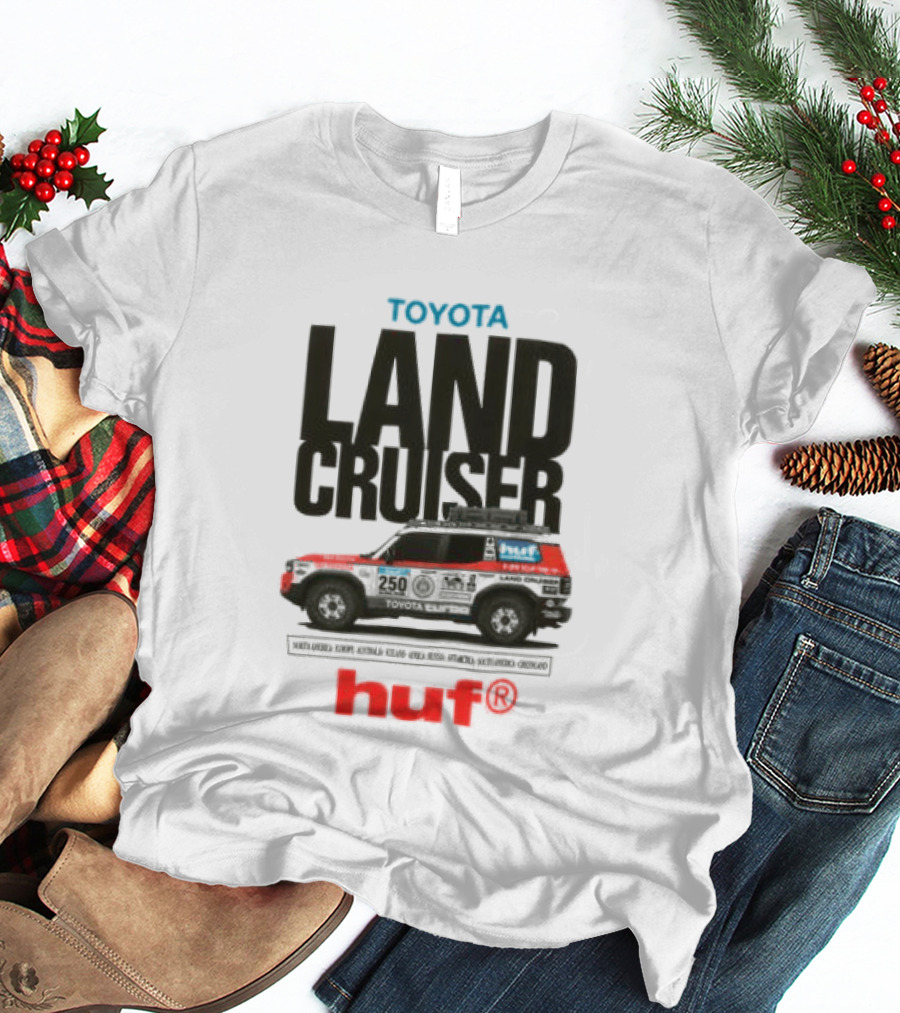 Huf X Toyota Land Cruiser Rally Huf Worldwide T-Shirt