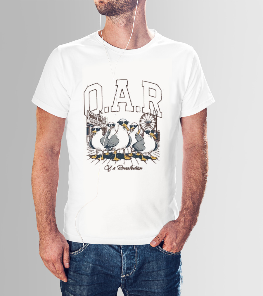 O.A.R. Of A Revolution Risky Business Seagull Ducks T-Shirt