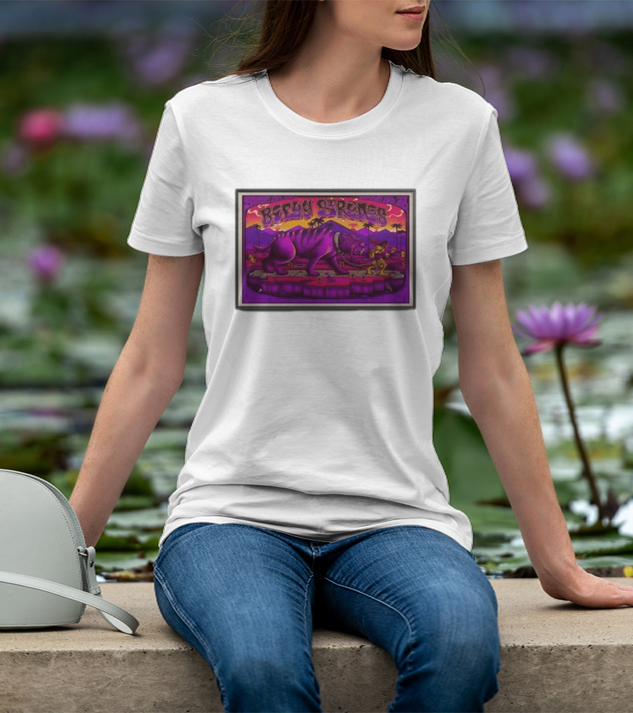 Billy Strings Tour 2026 Los Angeles Inglewood Purple Tiger T-Shirt