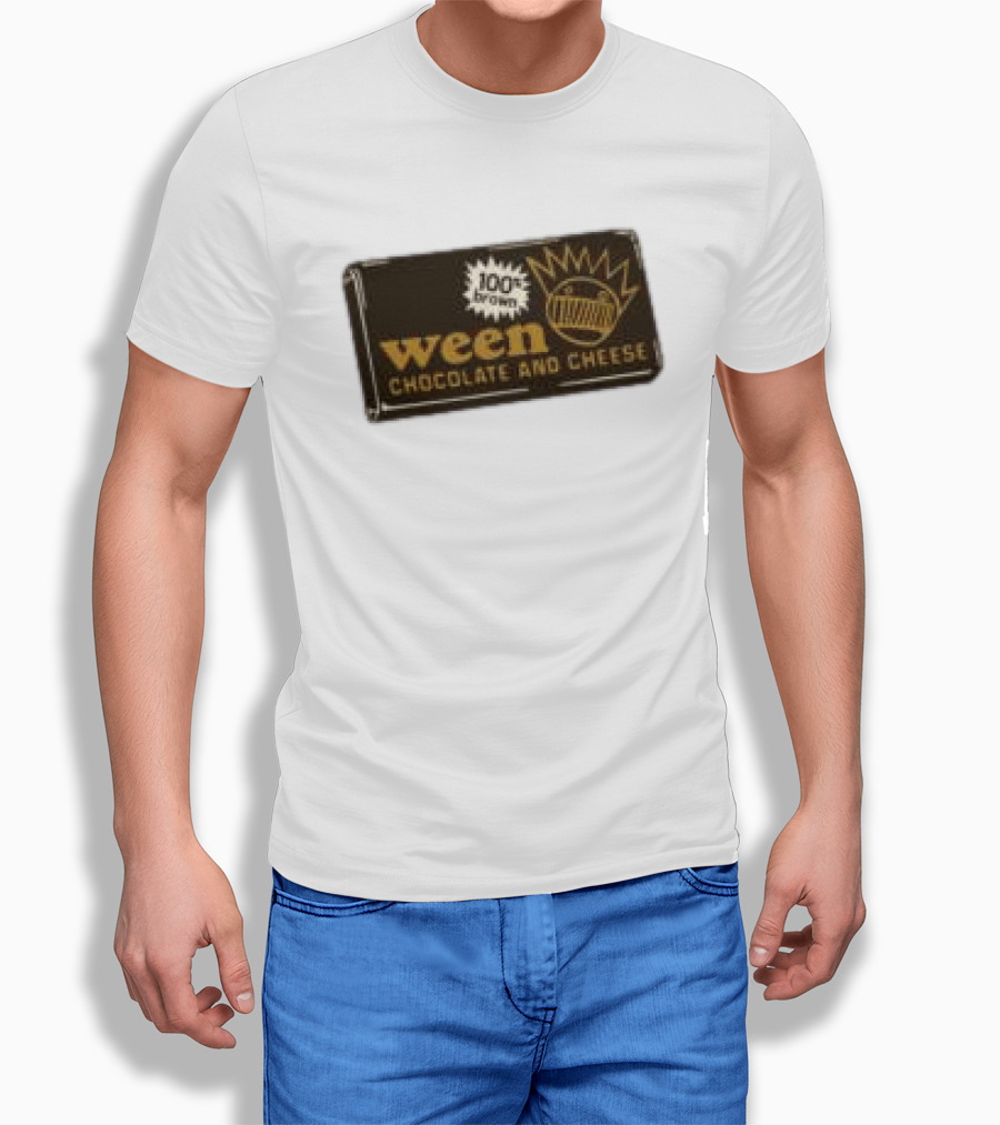 Ween Chocolate And Cheese 100% Brown T-Shirt