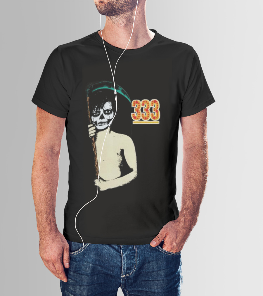 Half Evil Store 333 Skull Child T-Shirt