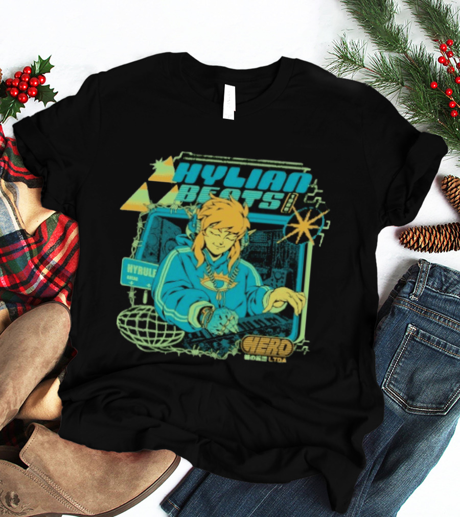 Heroic Hylian Beats Hyrule Arena Worldwide T-Shirt