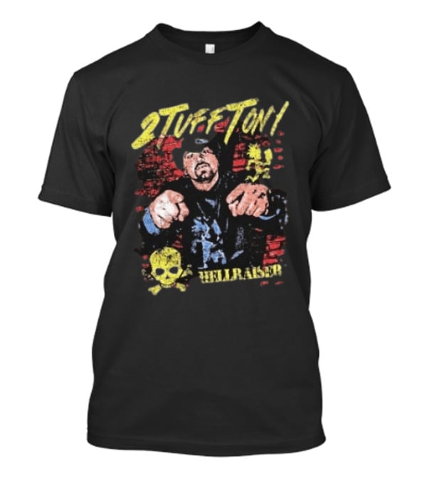 2 Tuff Tony Hellraiser Insane Clown Posse Skull Brick Wall T-Shirt