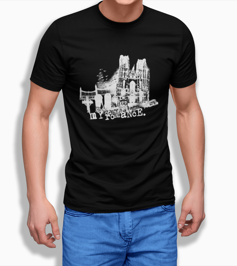 My Chemical Romance Halloween Spooky Graveyard Scene T-Shirt