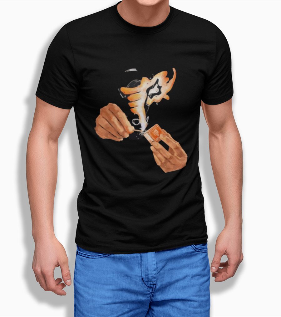 Strike And Ignite Phoenix Flare With Mystic Match Ignition T-Shirt